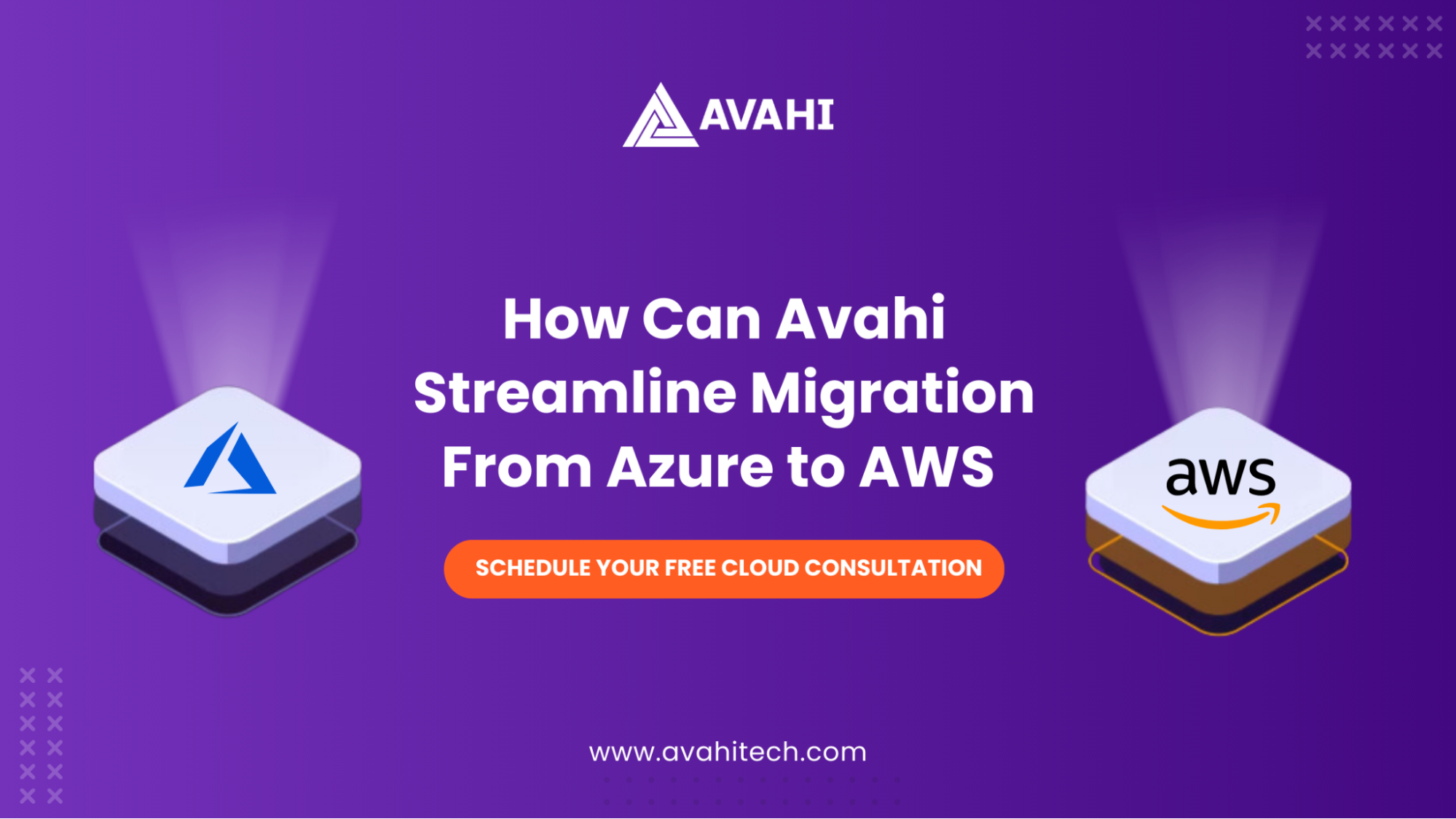 How can Avahi streamline migration from Azure to AWS