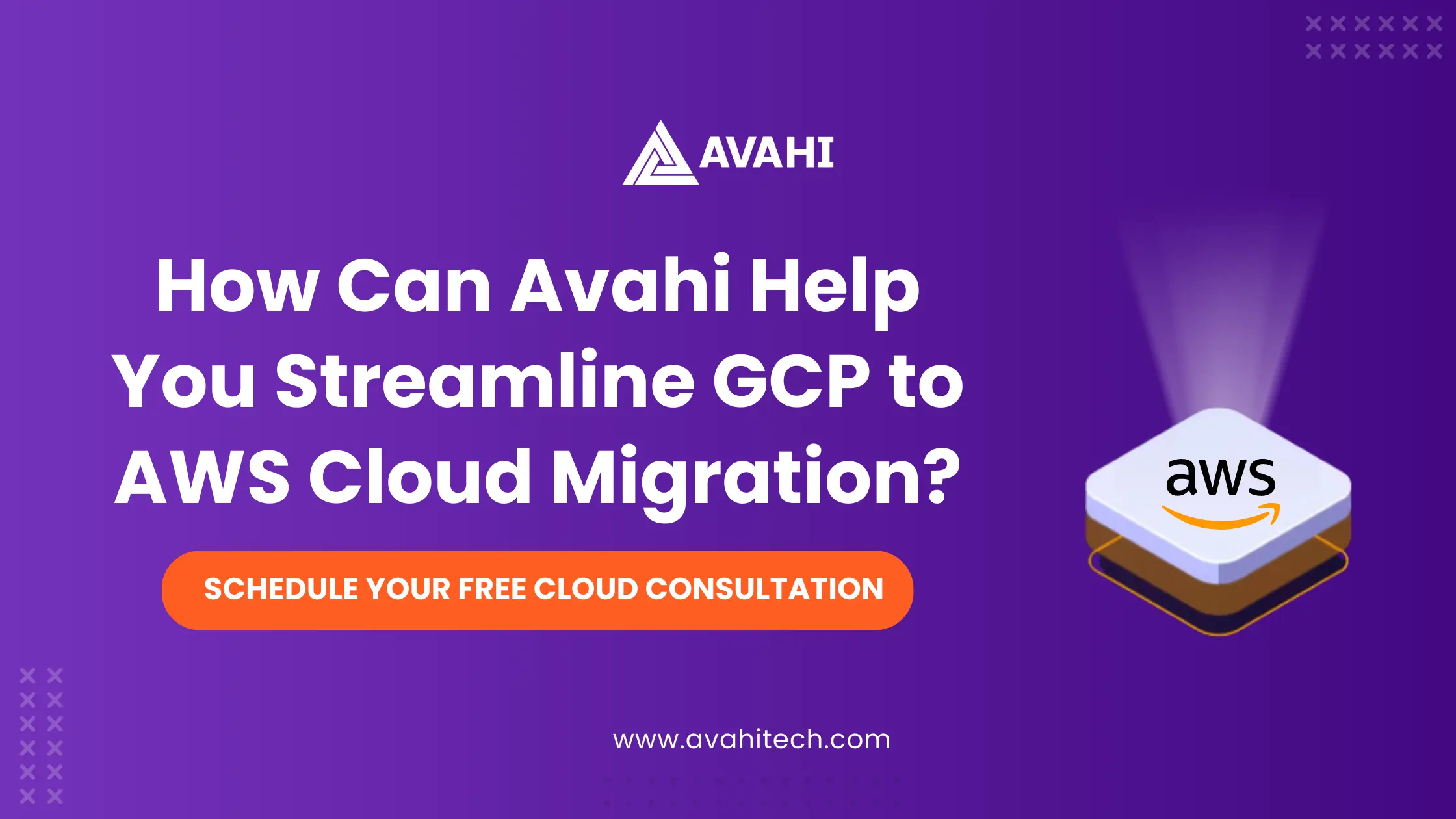 How Can Avahi Help You Streamline GCP to AWS Cloud Migration