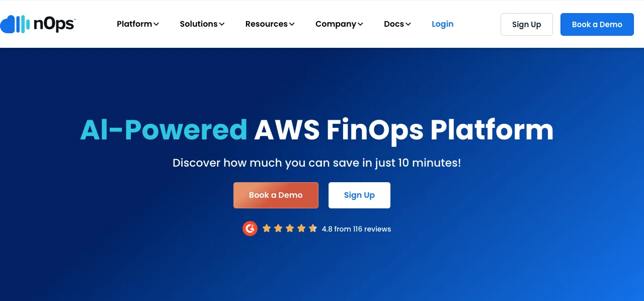 nOps - Cloud Cost Optimization Tool