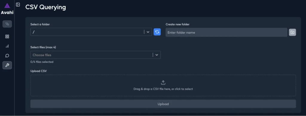 Natural Language Querying for CSVs 