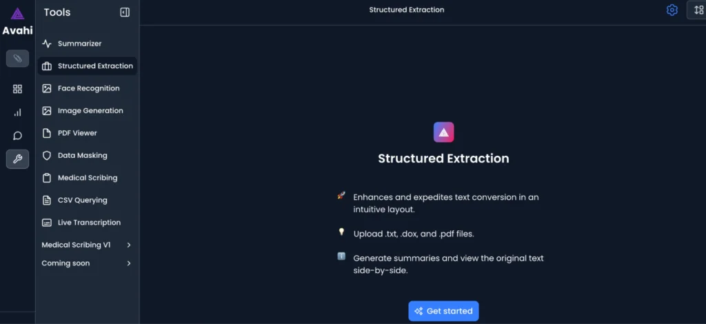 Structured Extraction