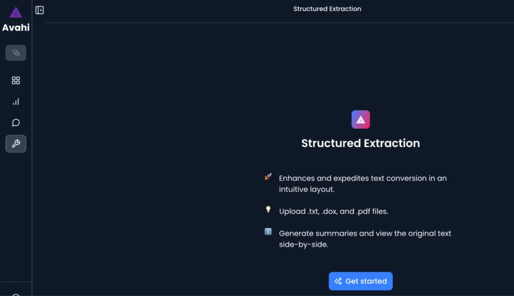 Structured Extraction