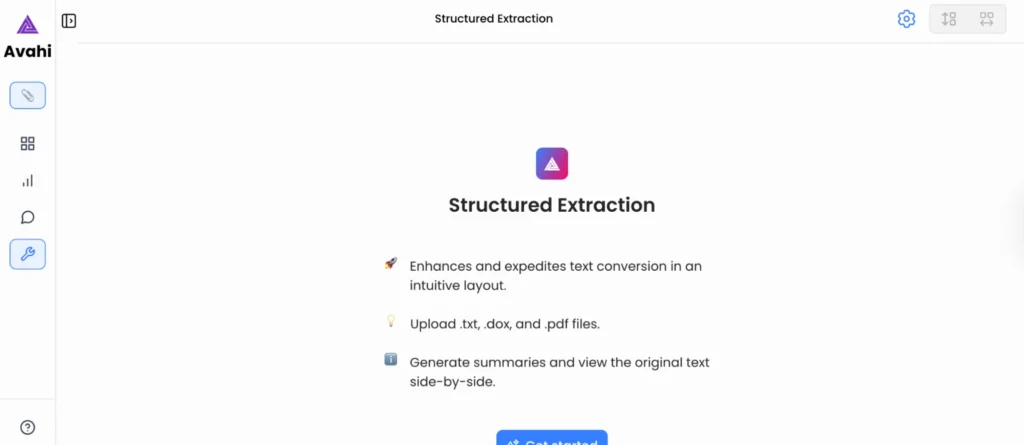 Structured Data Extraction